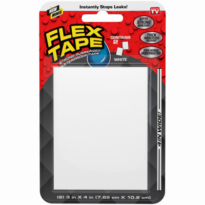 3x4 White Flex Tape