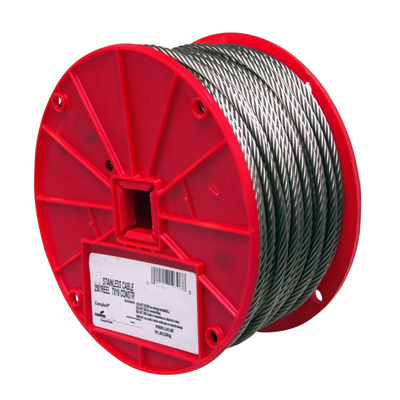 CABLE SS 7X19 1/4 250FT