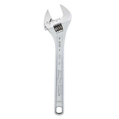 15" CHR ADJ Wrench