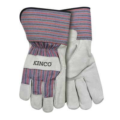 Child GRY Suede Glove