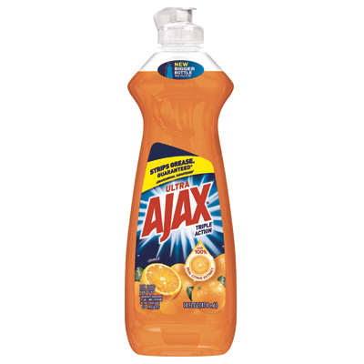 14OZ Ajax Orange Dish Soap