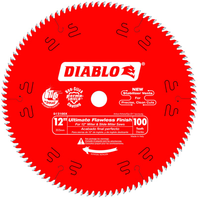 12x100T Finish Blade