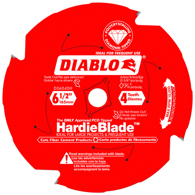 6-1/2''x4T Hardie Blade