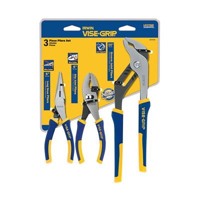 3PC Vise Grip Plier Set