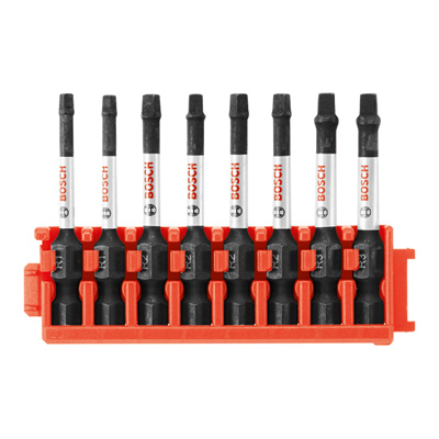 8PC 2" SQ PWR Bit Set