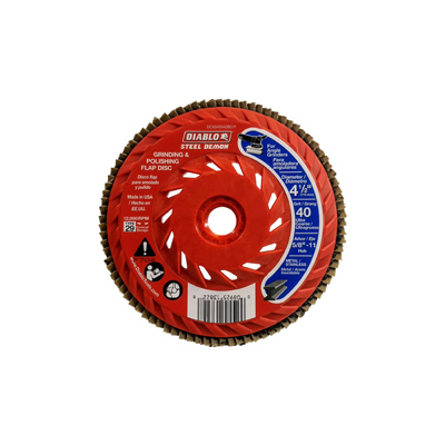 4.5" 40G Hub Flap Disc