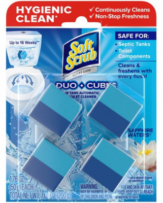 4CT Sapph Toilet Cubes