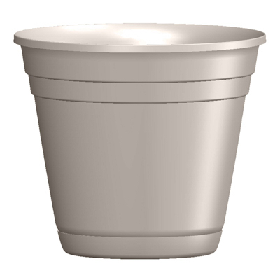 12"Taupe Riverl Planter RN1207TA