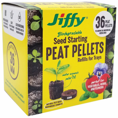 Jiffy Peat Pellet Refill, 36 pk.