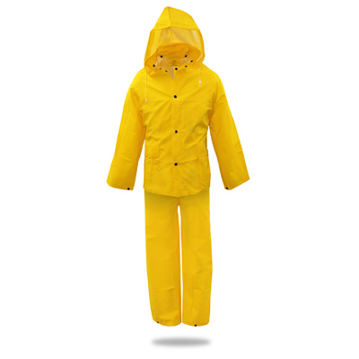 3PC XL YEL Rain Suit