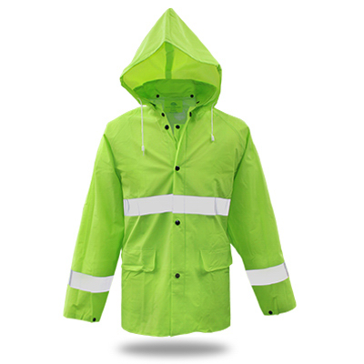 3XL Fluo GRN Rain Suit