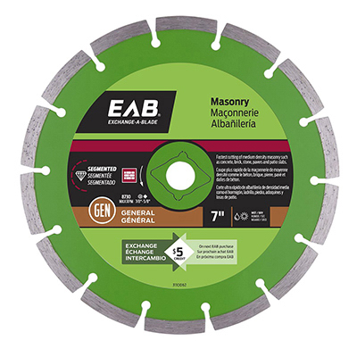 7" Seg Diamond Blade