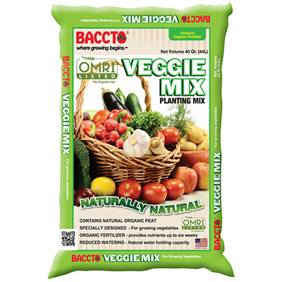 Baccto 40QT Veggie Mix