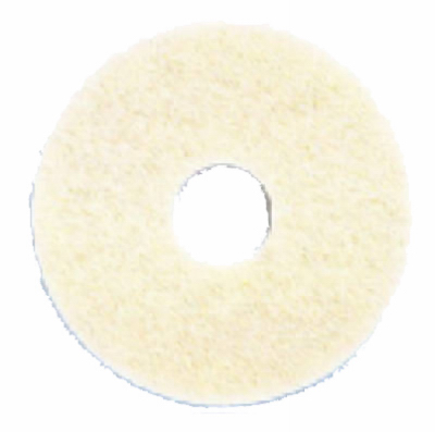 08481 17" FLOOR STRIP PAD (WHITE