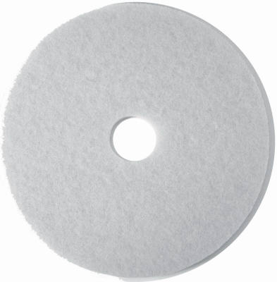 20" White Floor Buffing Pad