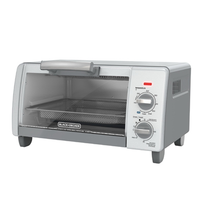 4 Slice Gray Toaster Oven