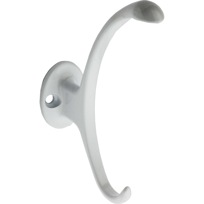 LG WHT Garment Hook