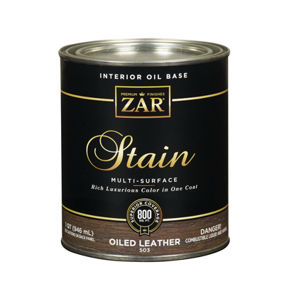 Zar QT Oiled Leather Wood Stain