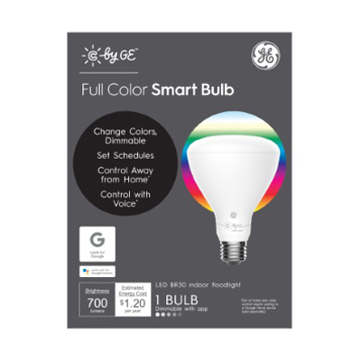 GE WHT/GRY Smart Bulb