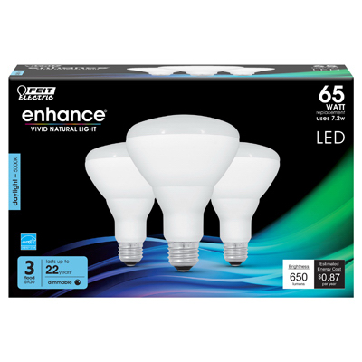 3PK 7.2W Day Br30 Bulb