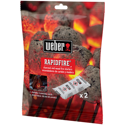 Weber 2PK Rapid Fire Cubes