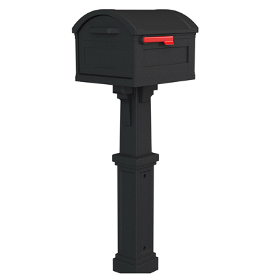 Grand Haven BLK Mailbox GHC40B01
