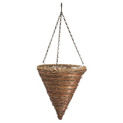 GT 12" Rope Fern Basket