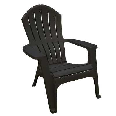 Black Adirondack Chair