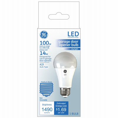 GE 14W Day A19 Gar Bulb