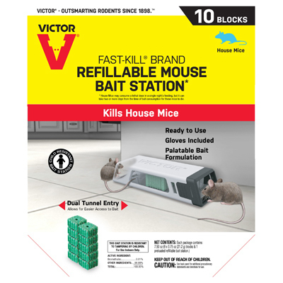 10pk Mouse Bait Station