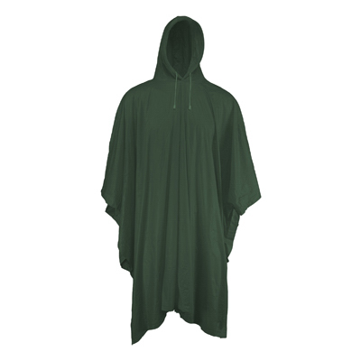 50x80 GRN Rain Poncho