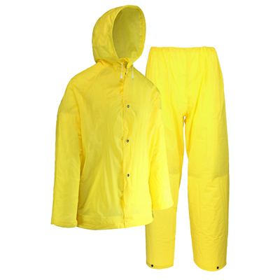 LG 2PC YEL Rain Suit