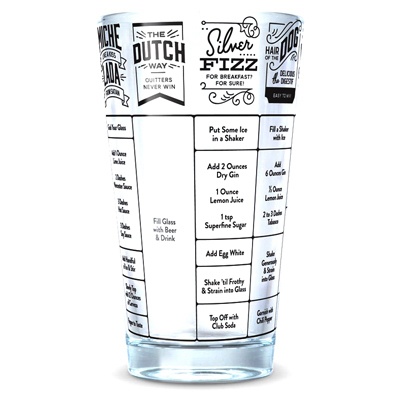 16OZ Hangover Rec Glass