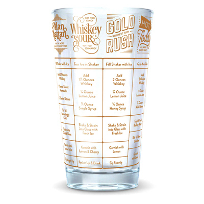 16OZ Whiskey Reci Glass