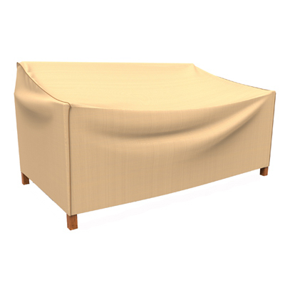 Tan Wick Loveseat Cover