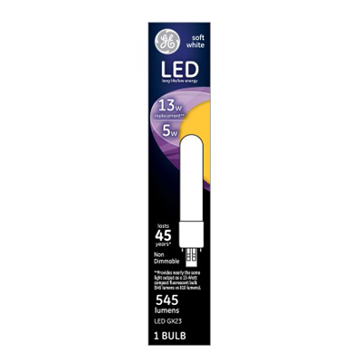 GE 5W WHT T8 Bulb