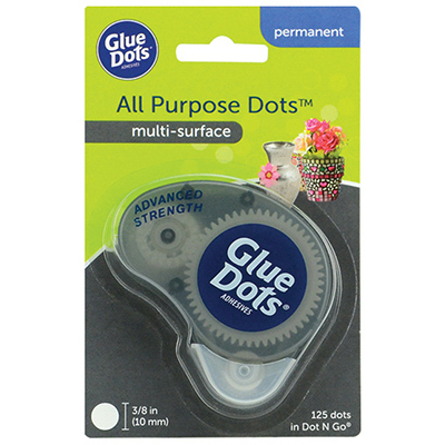 125PK 3/8" Glue Dots