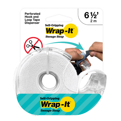 6.5' WHT Perf Tape Roll