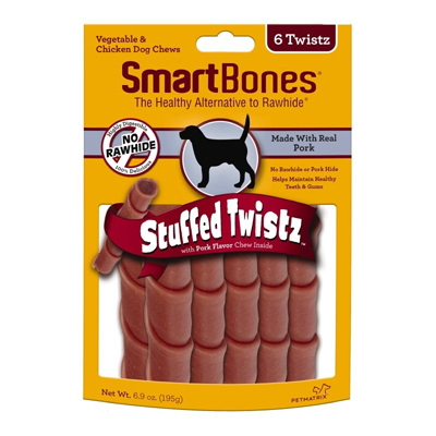 SB 6PK Pork Dog Treat