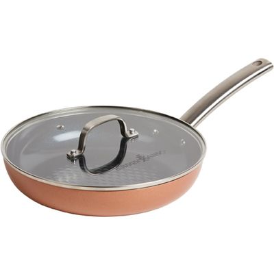 10" RND BLK Frying Pan