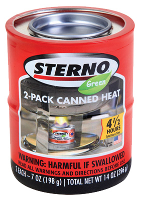 2PK 7OZ Sterno Heat