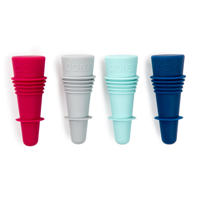 4PK Sili Wine Stopper