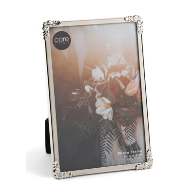 4x6 SLV MTL Photo Frame