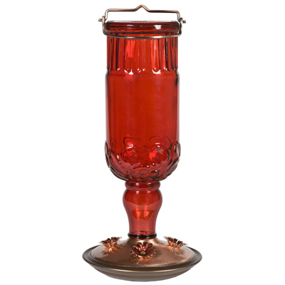 24OZ RED Antique Feeder