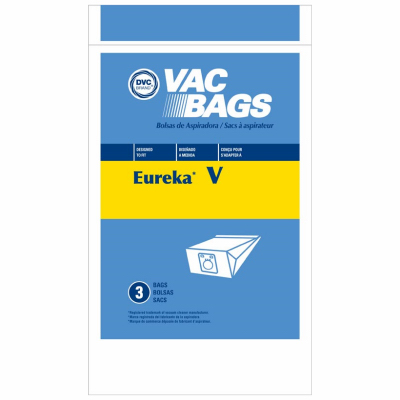 3PK Eureka V Vac Bag