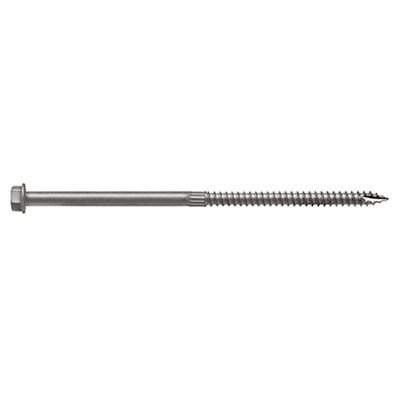 10CT 1/4x6 Conn Screw