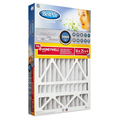 16x25x4 Merv 13 Honeywell Filter