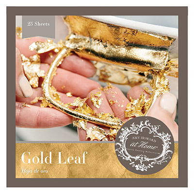 25CT GLD Leaf Sheets