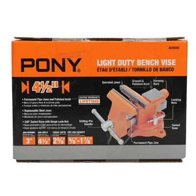 4-1/2" Poney Bench Vise