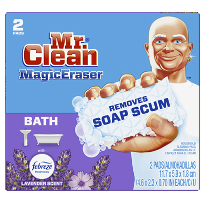 2CT Magic Eraser Bath Scrubber